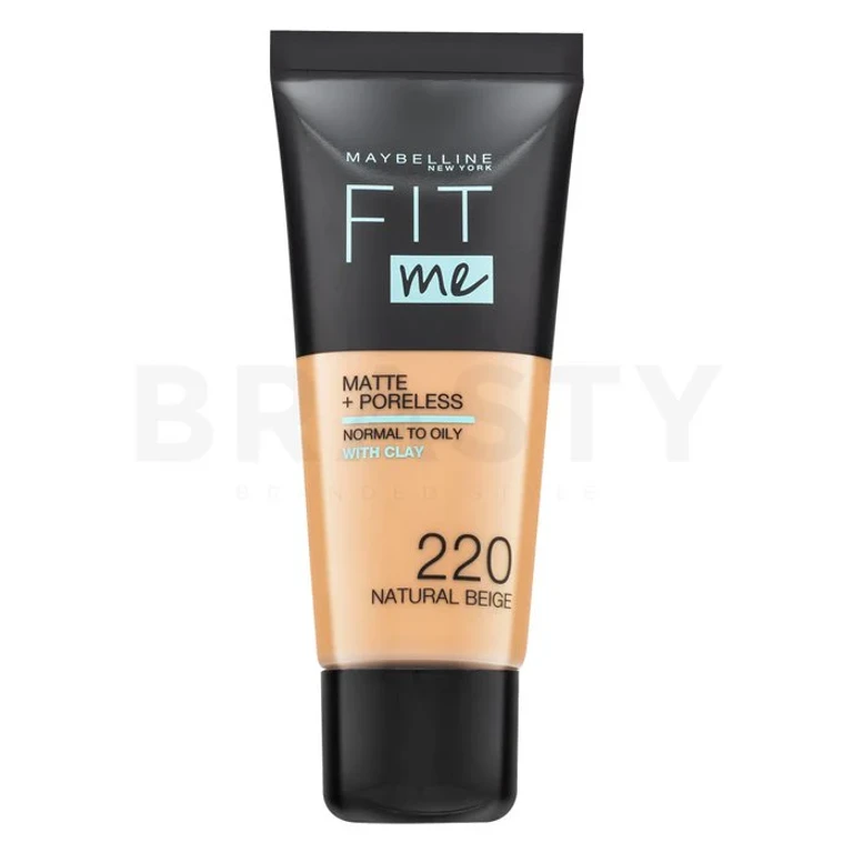 Foundation Maybelline Fit Me! Matte + Poreless 220 Natural Beige 30 ml