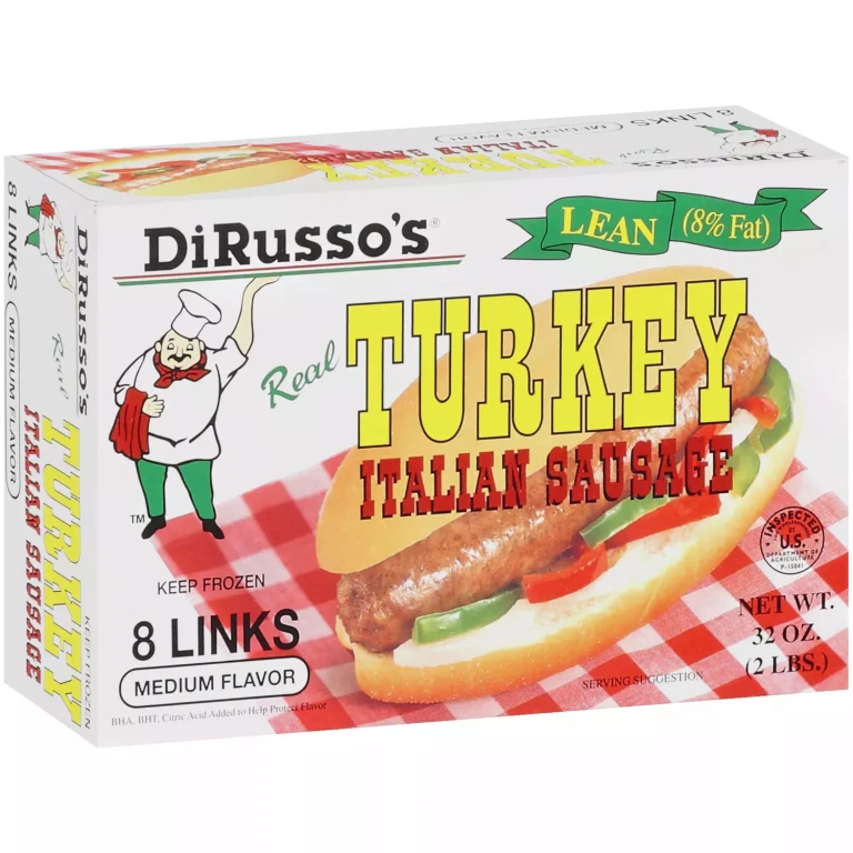 Turkey Italian Sausage Links, Frozen, 1/4 lb., 8 ct.