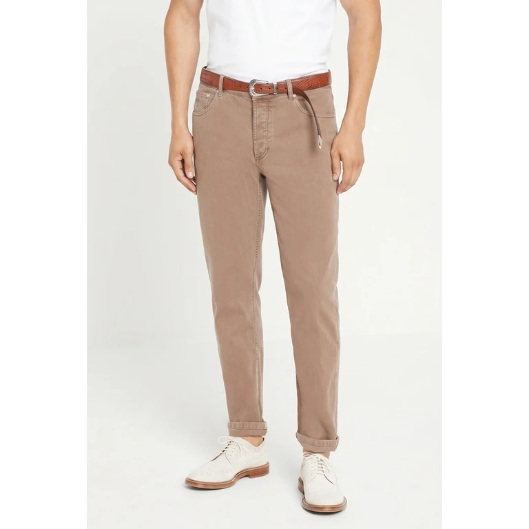 Light Brown Relaxed Trousers