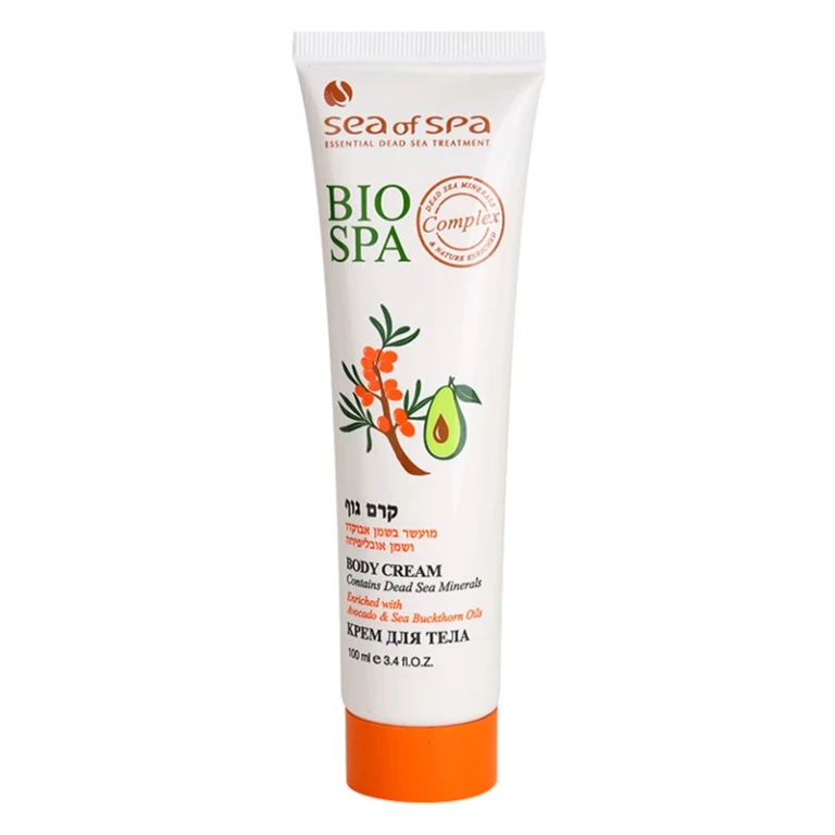 Bio Spa body cream with avocado and sea buckthorn 100 ml