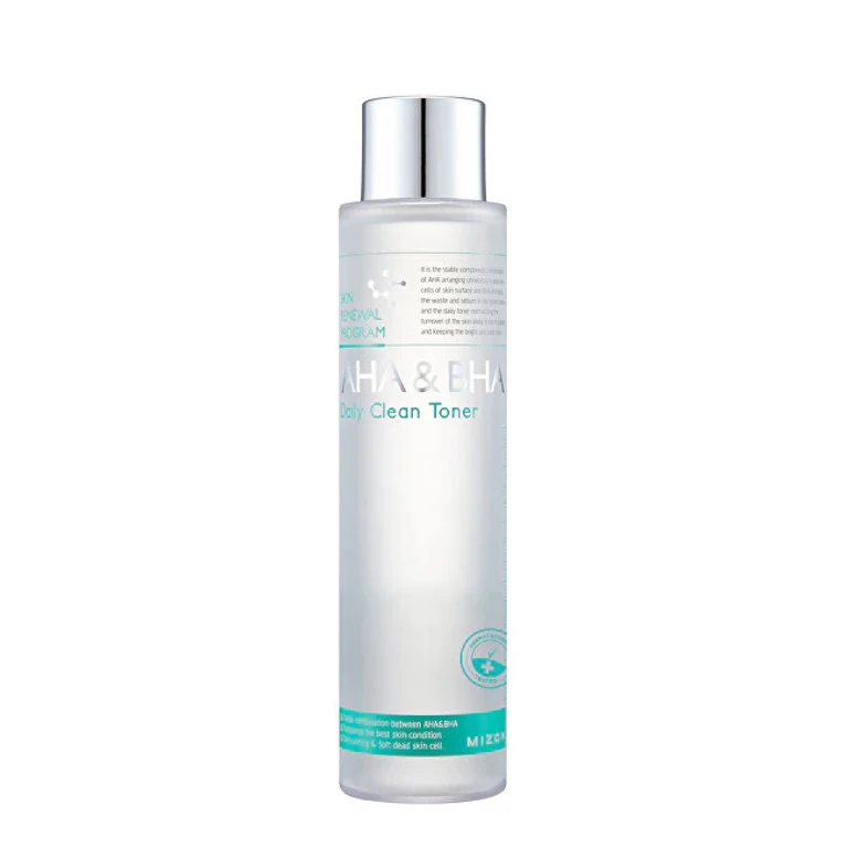 Exfoliating toner with AHA & BHA acids and enzymes (Daily Clean Toner) 150 ml