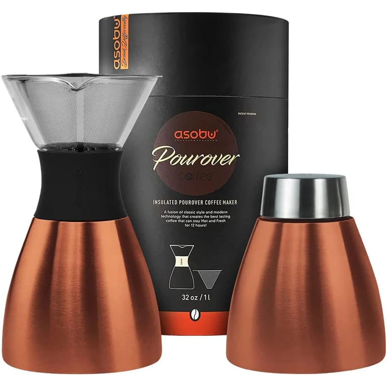 Pour Over Coffee Maker(Copper):- Copper