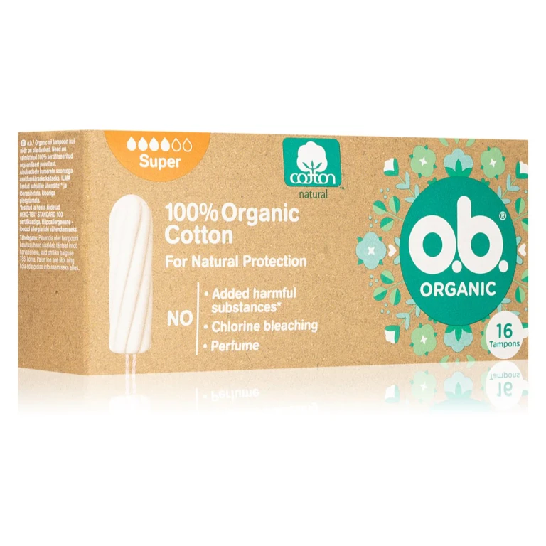 Organic Super - Swabs - 16 pieces