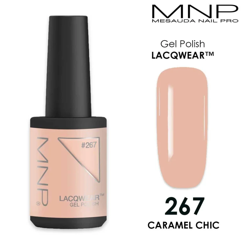 Lacqwear Mnp 10 Ml Gel Polish 267 Caramel Chic