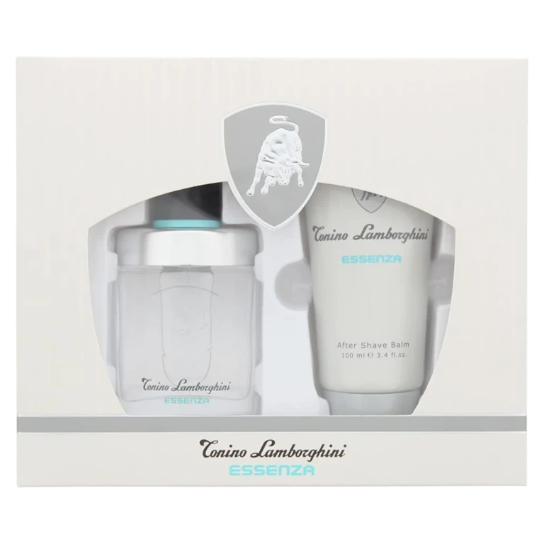 Set Tonino Lamborghini: Essenza Eau De Toilette for Men 40 ml + Essenza Moisturizing Aftershave Balm 100 ml