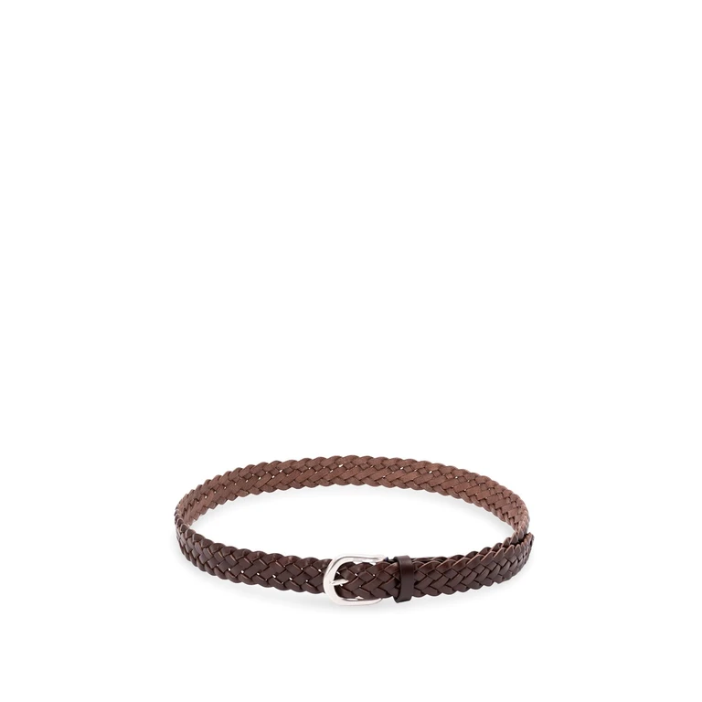 Leather Woven Belt