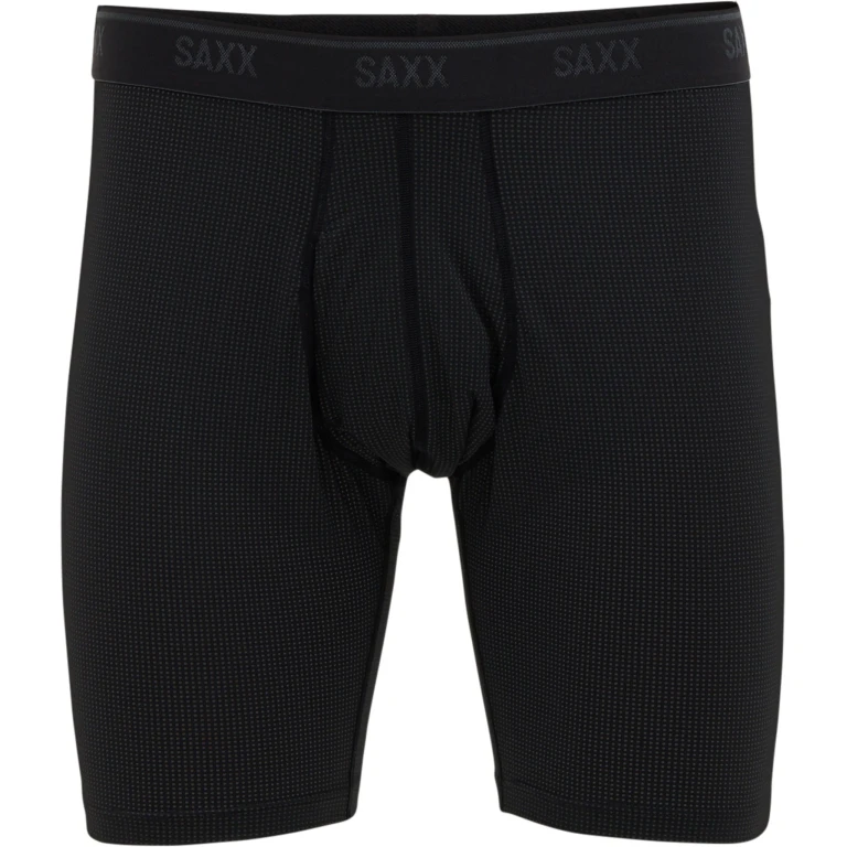 Quest Quick-Dry Mesh Long Boxer Brief with Fly - Men's