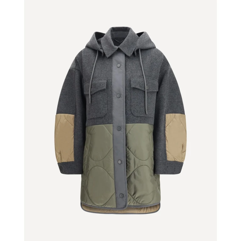 Chaqueta Max Mara Weekend de lana y tejido técnico