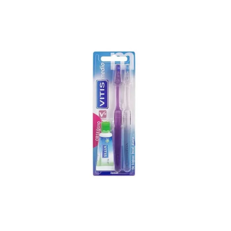 Double Medium Brush + Anti-Caries 15ml