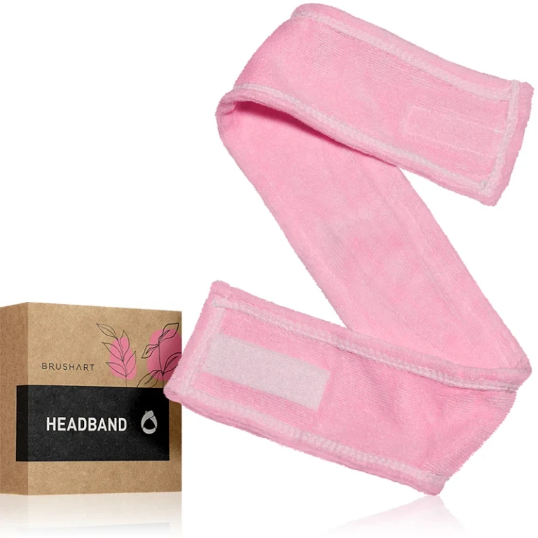 Home Salon Hair Band Cosmetic Band Pink