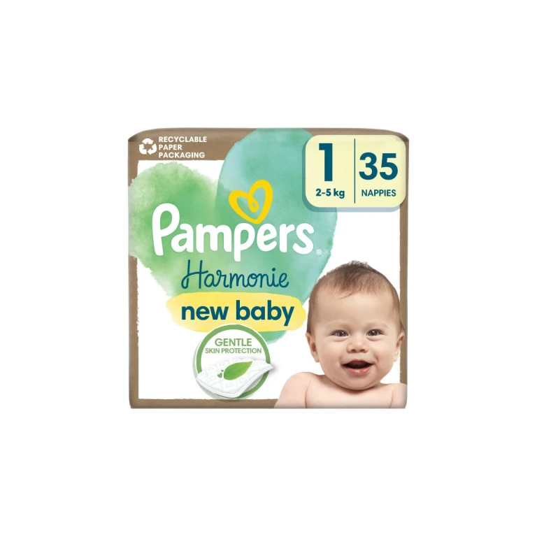 Harmonie size 1 disposable diaper 2-5 kg 35 pieces