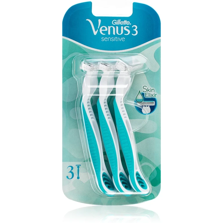 Venus 3 Sensitive Disposable Razors 3 Pieces