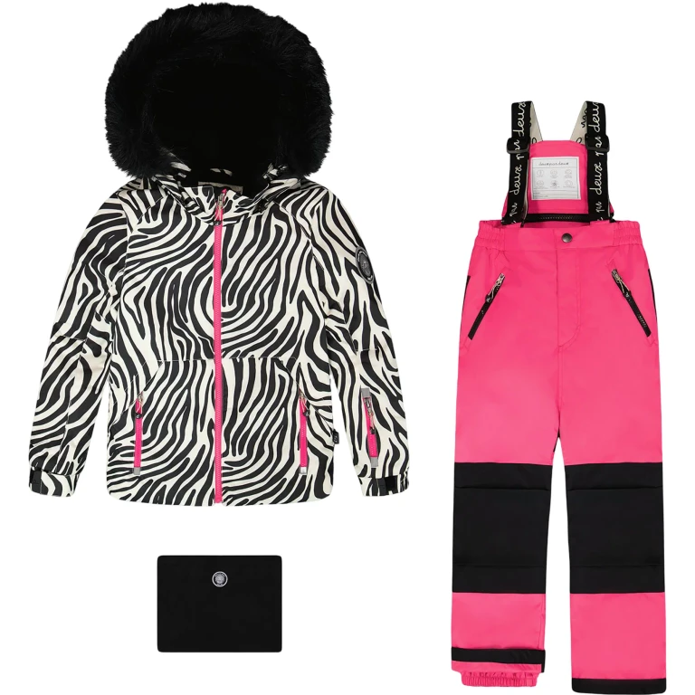 Fuchsia Play Two-Piece Snowsuit - Big Girl