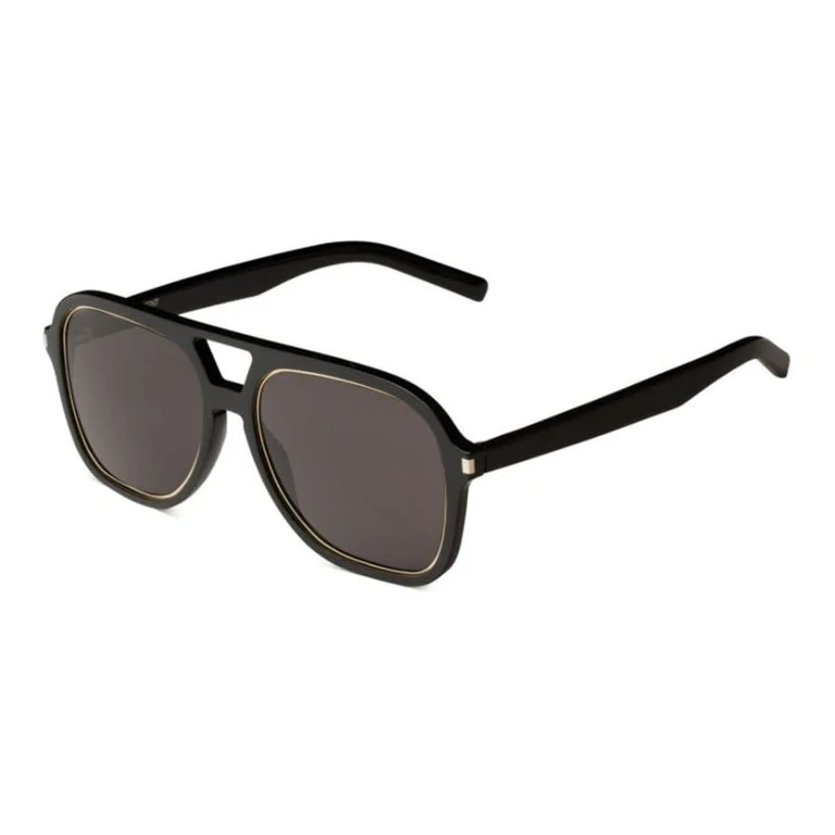 Mens Black Aviator Sunglasses SL602RIM 001