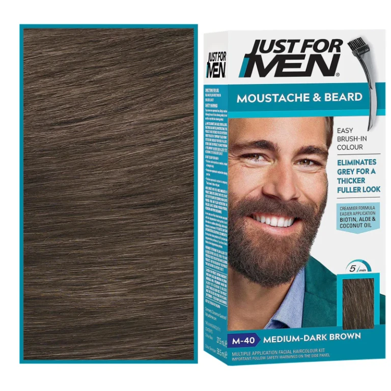 Coloring Gel - Men's Hair Cleanser 28g M40 | Medium Dark Brown