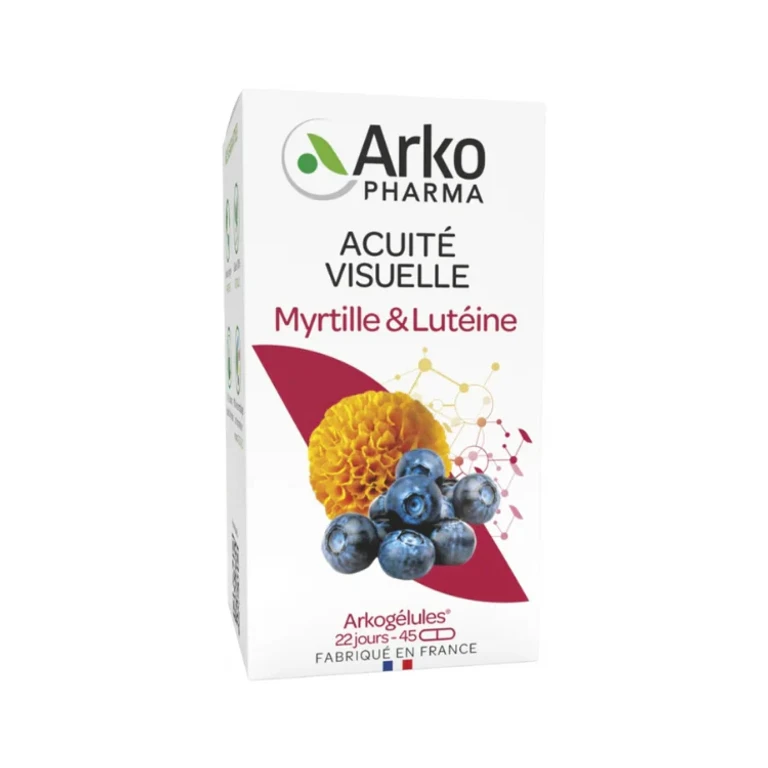 Arkocapsule Visual Acuity Blueberry & Lutein 45 Capsules