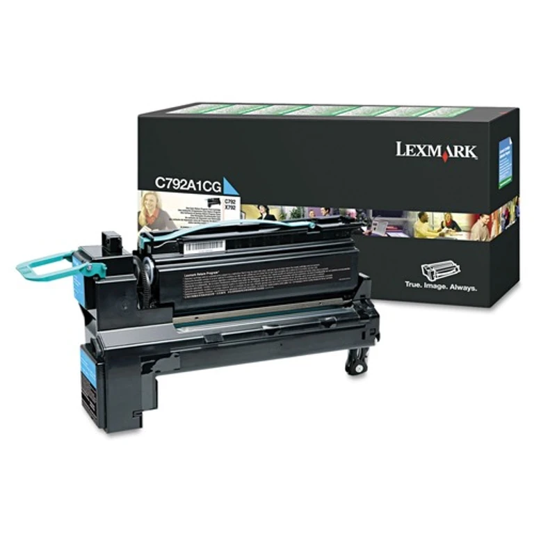 C792A1CG Return Program 6000 Page-Yield Toner - Cyan