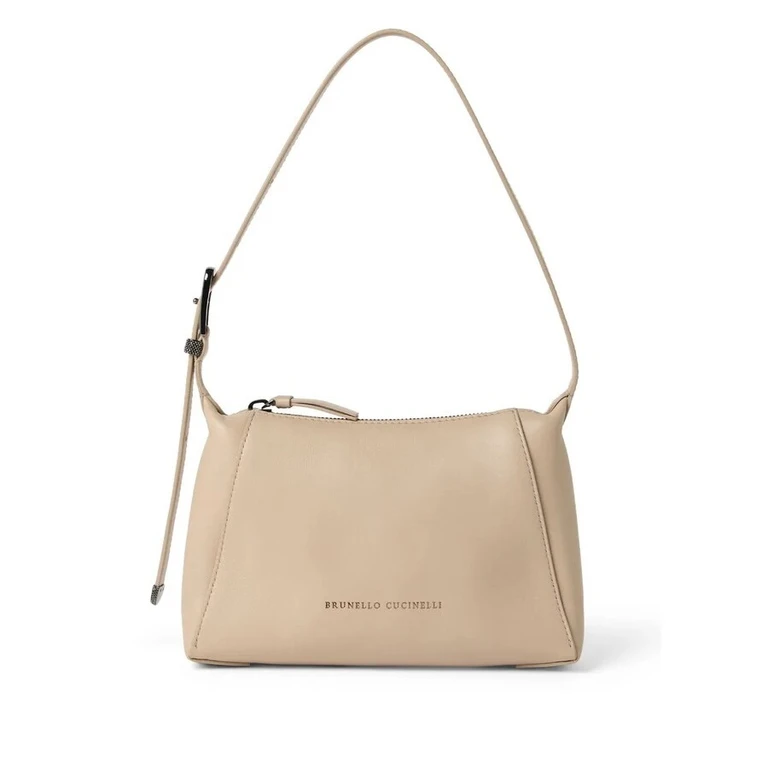 Sabbia Leather Shoulder Bag