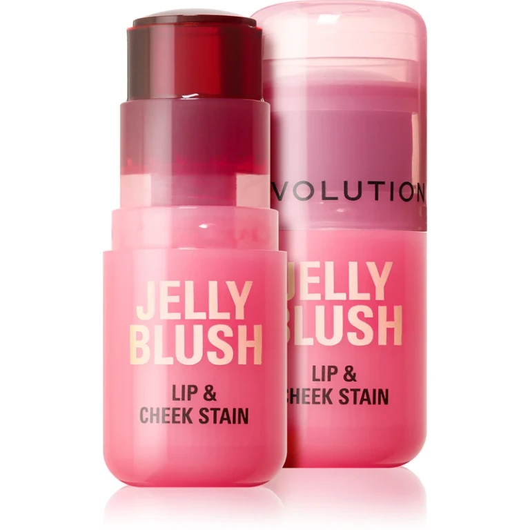 Jelly Blush in stick for lips and cheeks strawberry pink color 5.5 g