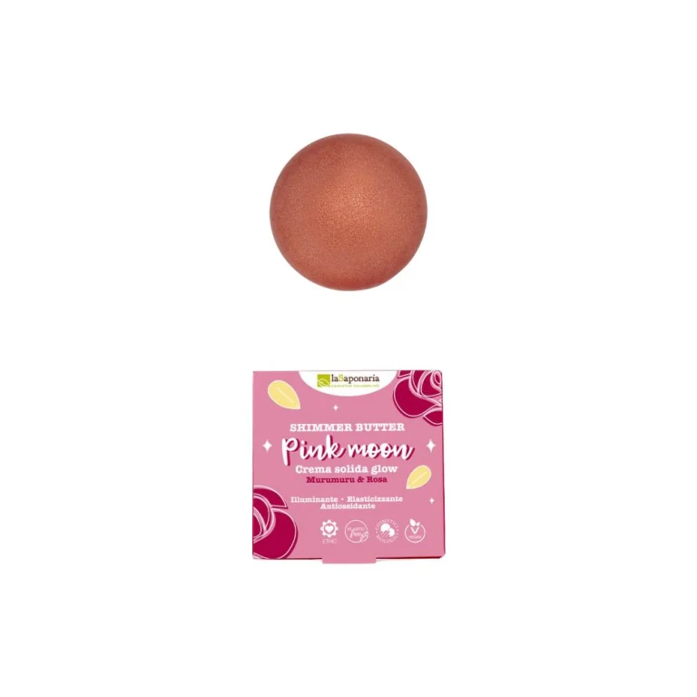 "Pink Moon" Cream Solida Murumuru and Rose 80 ml