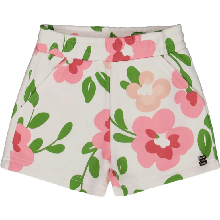 Printed French Terry Shorts - Big Girl