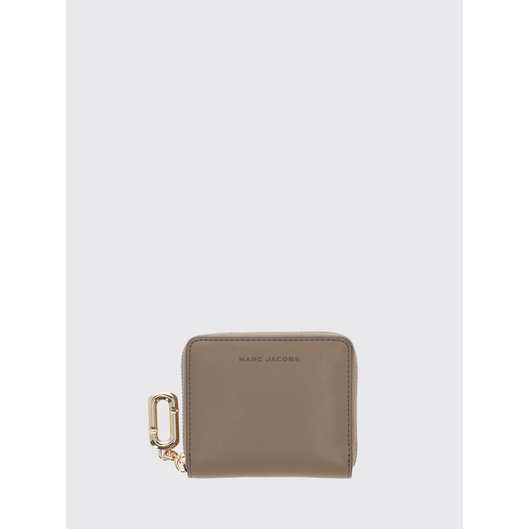 Scene Small Leather Wallet with Zip Closure and Card Slots (2P6SMP017S01082)