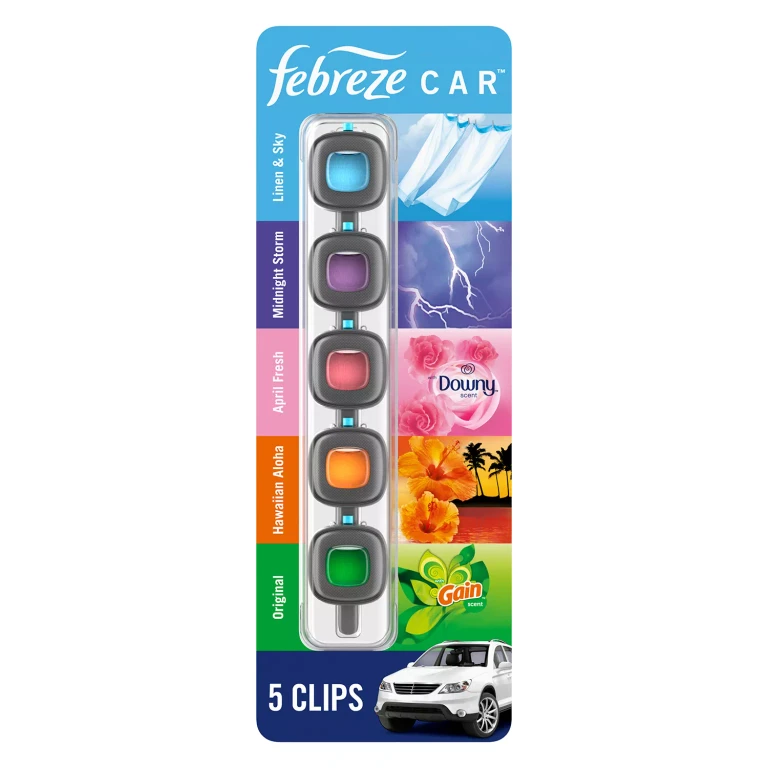 Car Air Freshener Vent Clips, Mixed Scent, 5 ct.