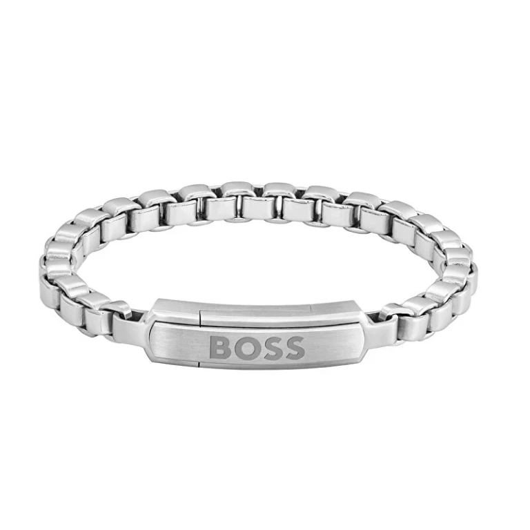 Men's Bracelet Without Tempo In Steel Devon 1580596 - Length: 19 Cm