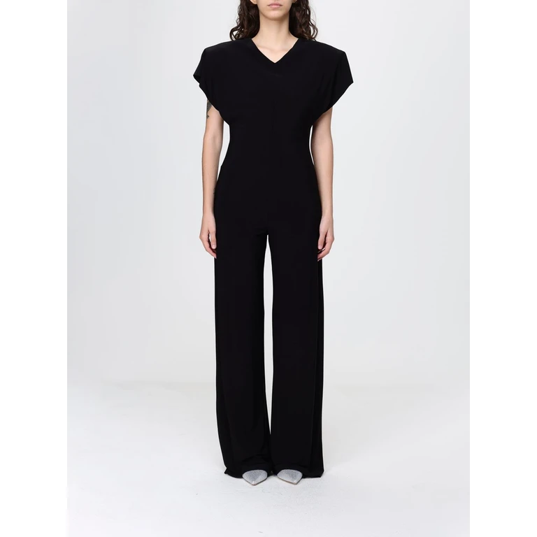 Polyester Jumpsuit (KK126JPLT46001BLACK)