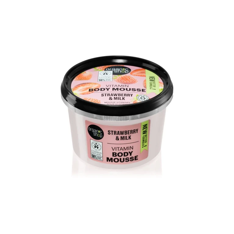 strawberry and milk body mousse 250 ml