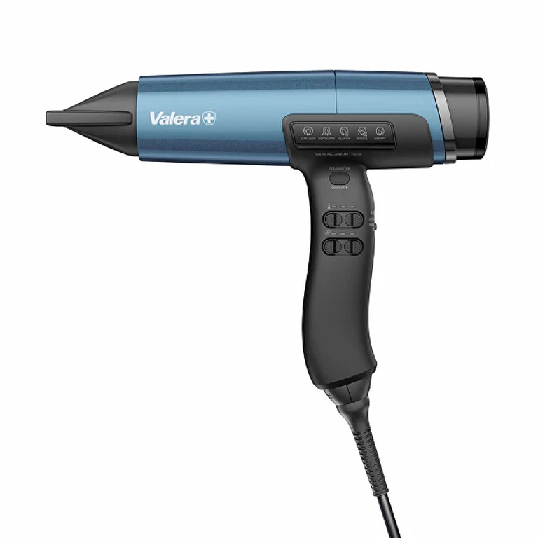 Professional Hair Dryer Geniuscare Ai Pulse Pacific Metallic Blue