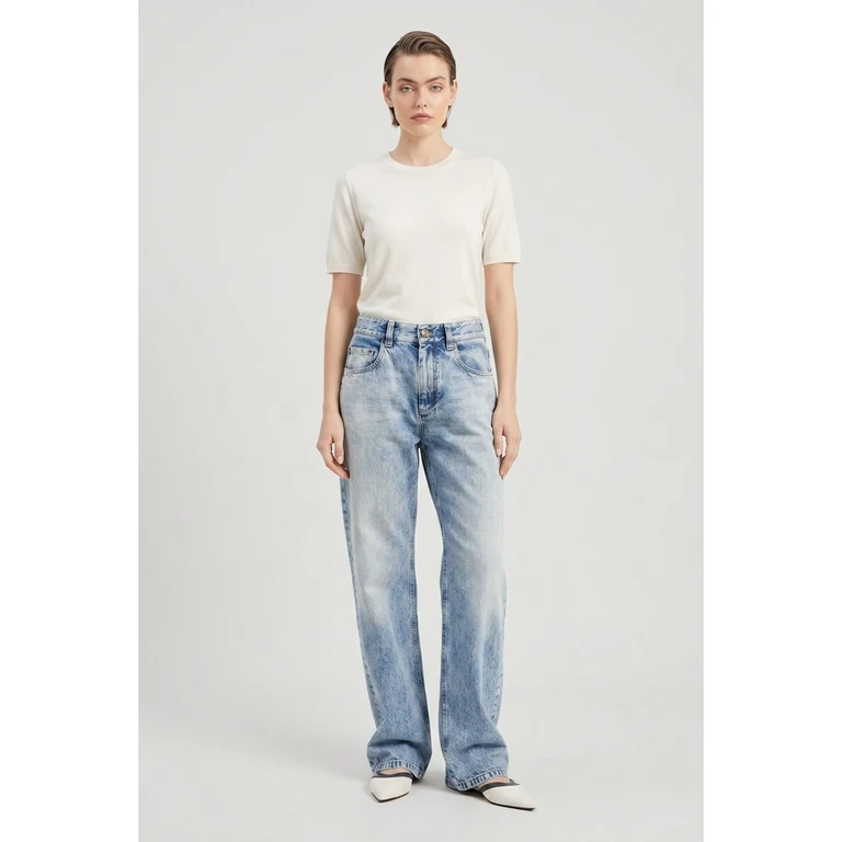 Wolight Blue Relaxed Trousers