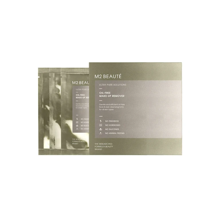 Set M2 Beaute Ultra Pure Solutions Cleansing Wipes 7 pieces