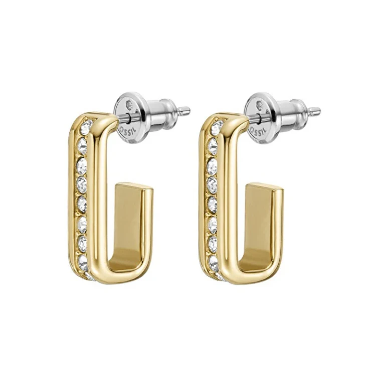 Fashion Earrings Gold Plated with Zirconia Archive Jof01037710