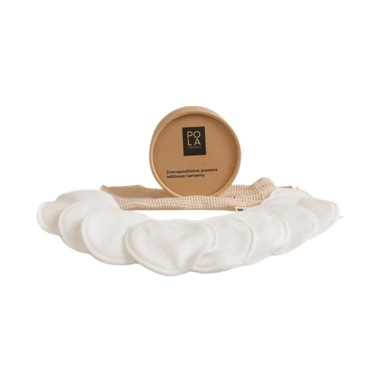 Bamboo make-up remover pads (10 pieces)