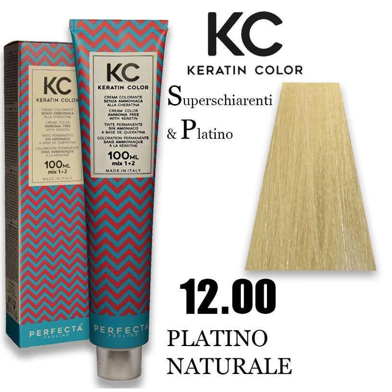 Crema colorante con queratina 100 ml