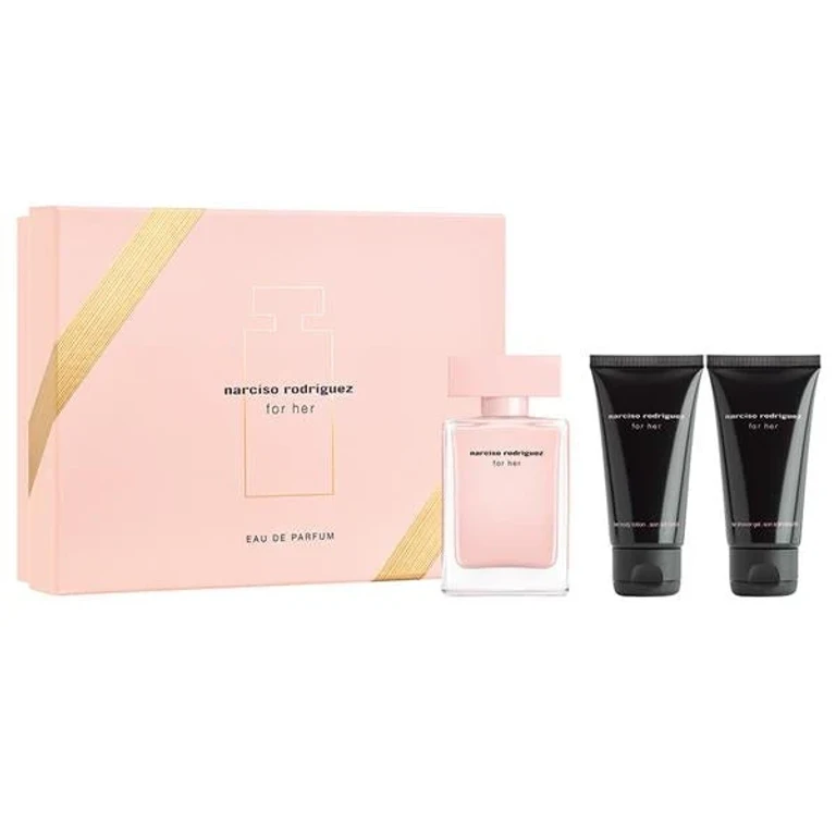 For Her - EDP 50 ml + body lotion 50 ml + body gel 50 ml