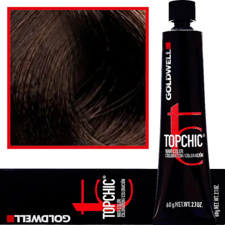 Hair dye Goldwell Topchic 60ml 6-A Dark ash blonde