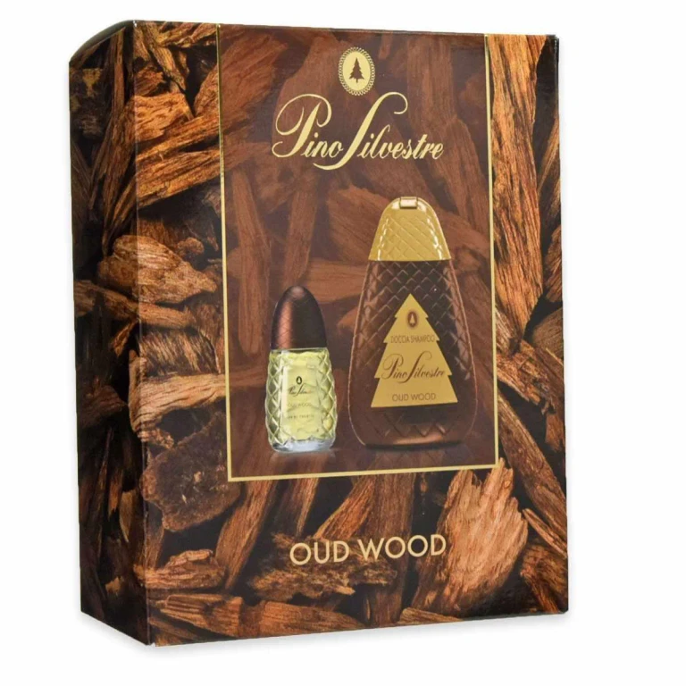 Gift Set Pino Silvestre: Eau De Toilette 75Ml + Shower Shampoo 400Ml (Oud Wood)