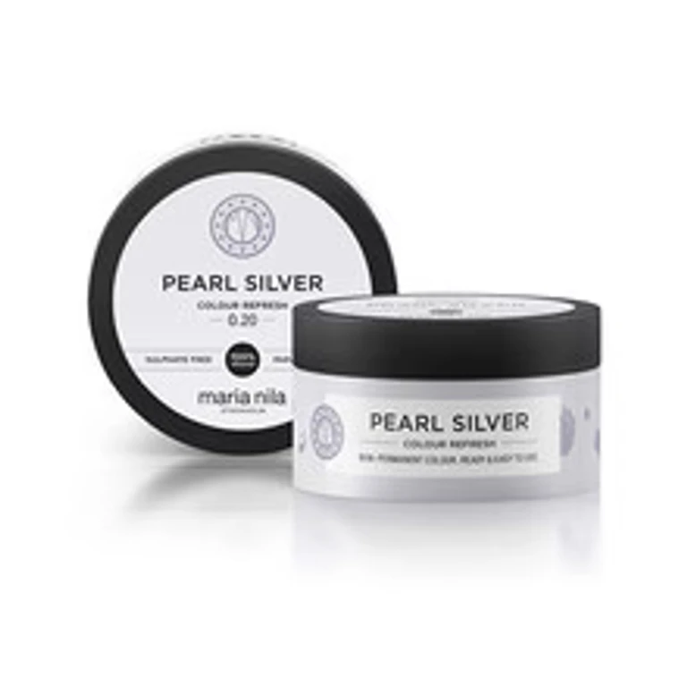 Fine nourishing mask without permanent color pigments Pearl Silver 300ml