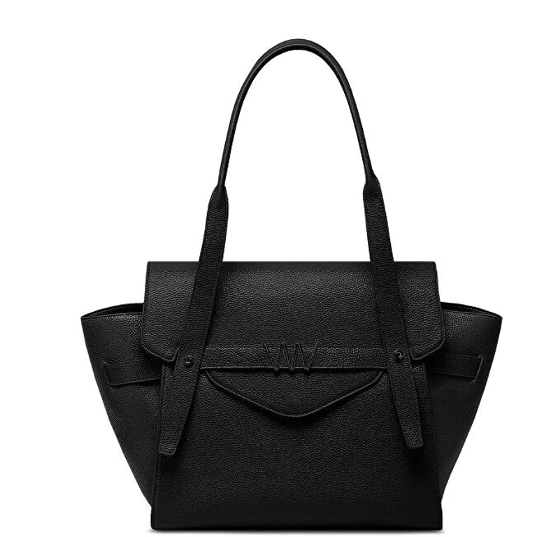 Women's Leather Bag Eliora - Noir by Antonin Simon