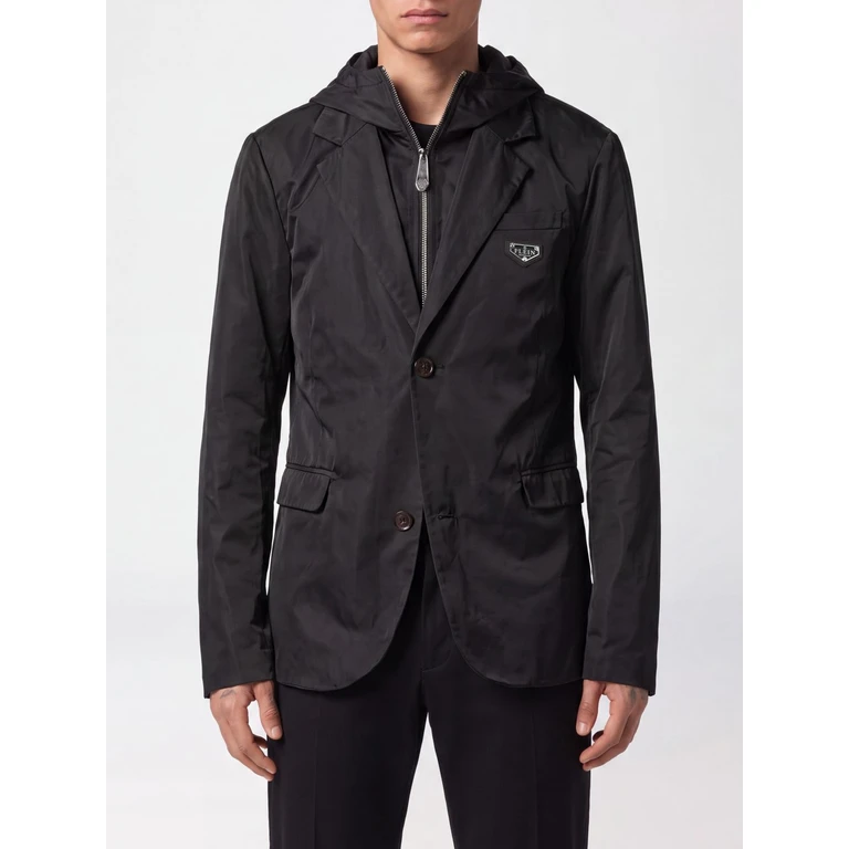 Blazer Men color Black (UAECMRF2110PNY002N02)