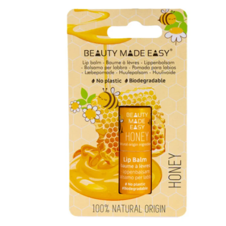Lip Balm Paper Tube, Honey (5.50 g)