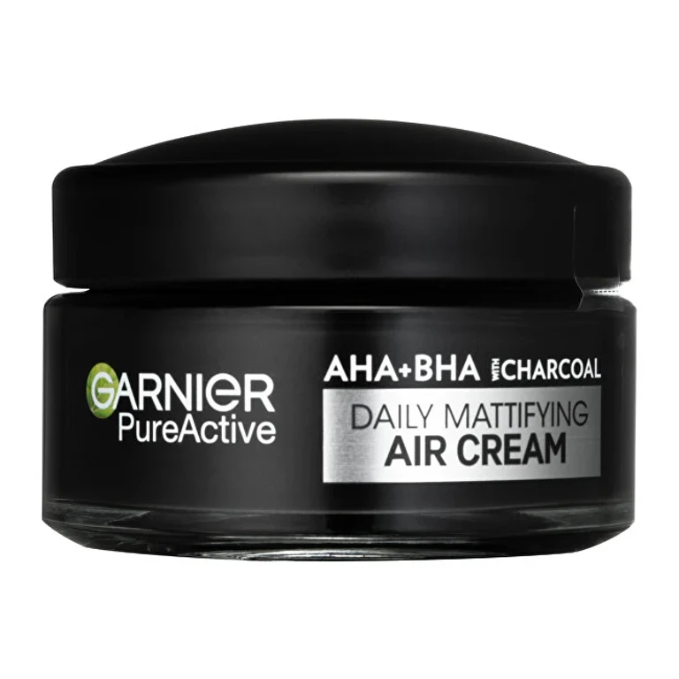 卡尼尔 纯净活性 哑光面霜 含AHA + BHA + 炭