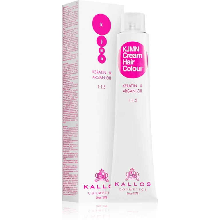 Kjmn Professional Hair Color Cream Keratin And Argan Oil Hair Dye With Keratin And Argan Oil Color 10.1 Platinum Ash Blonde 100 Ml
