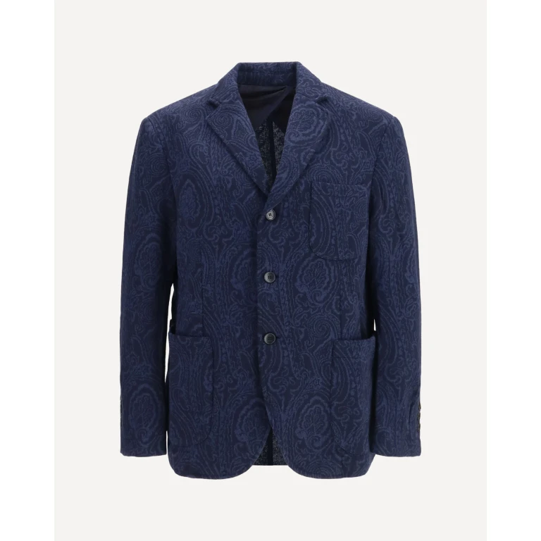 Single-breasted Arnica Jacquard wool-blend Jacket Male 52