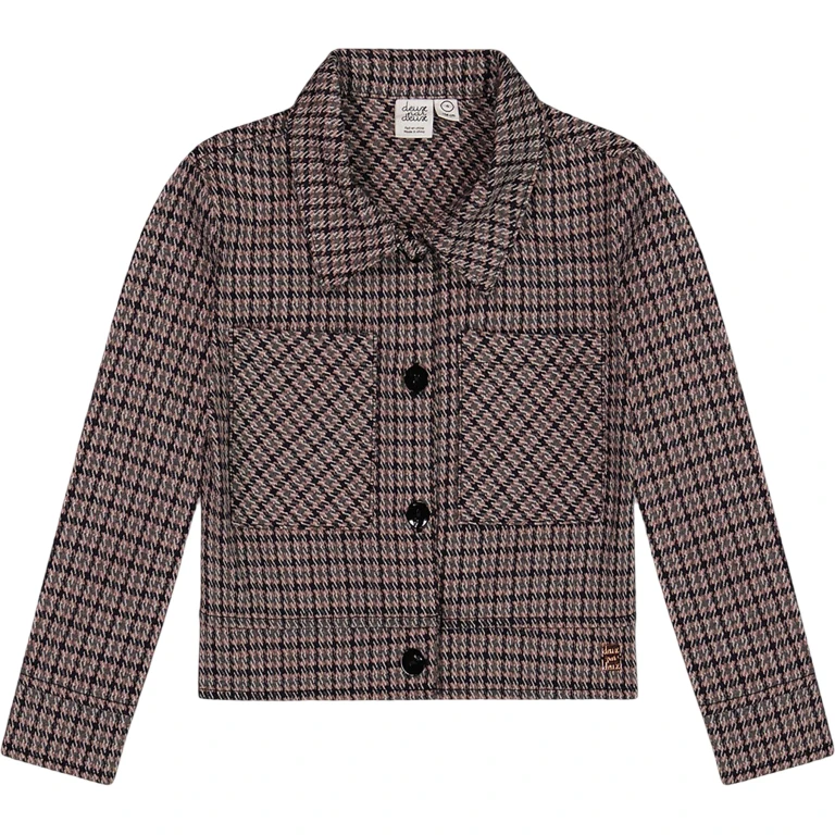 Jacquard Knit Jacket - Big Girl