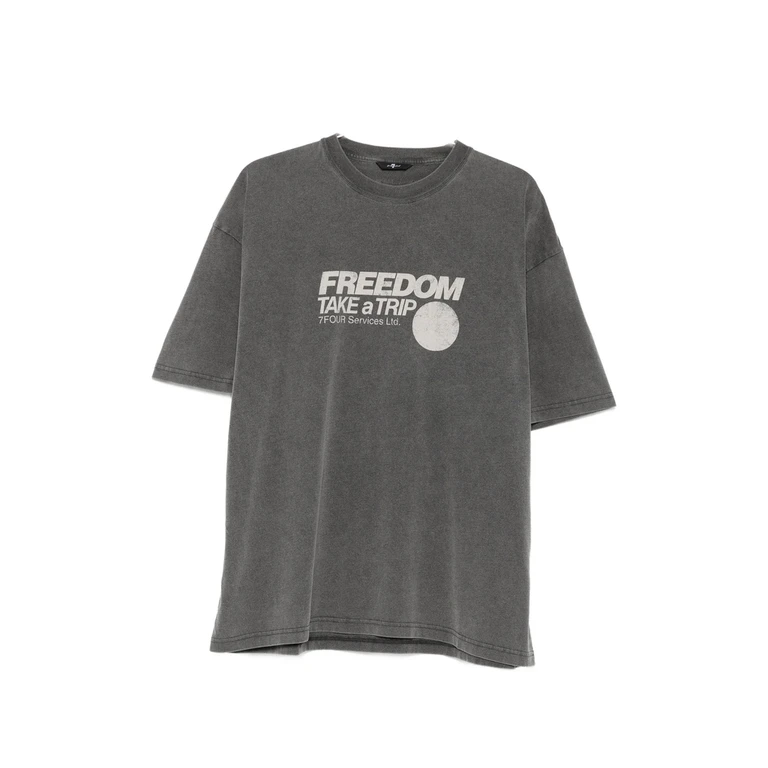 Graphic-print Crew-neck T-shirt