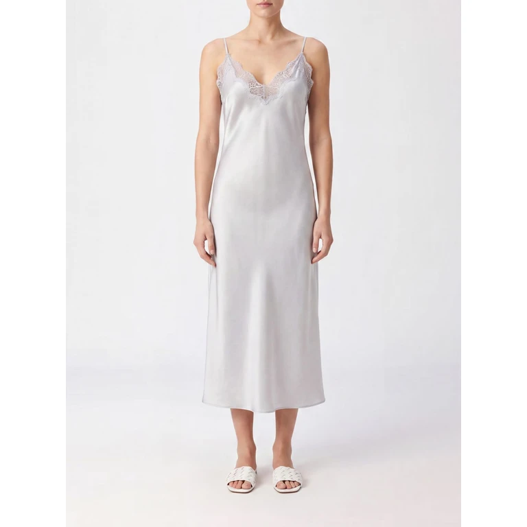 ROHE Silk Slip Dress with Lace Inserts (41933165454)