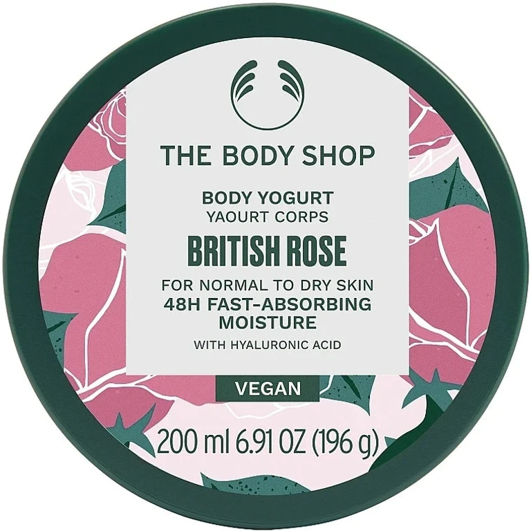 British Rose body yoghurt 200ml
